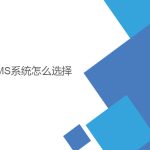 wms系統(tǒng)怎么選擇？